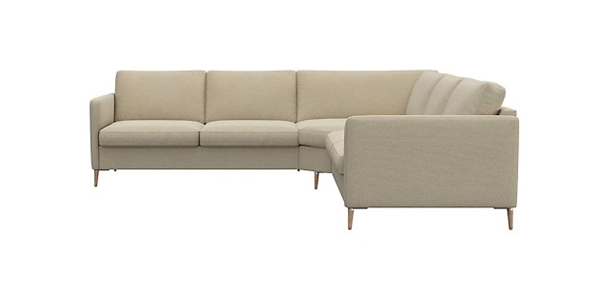 FLEXLUX Ecksofa »Fiore, gleichschenklig, bequem durch hochwertigem Sitzaufb günstig online kaufen