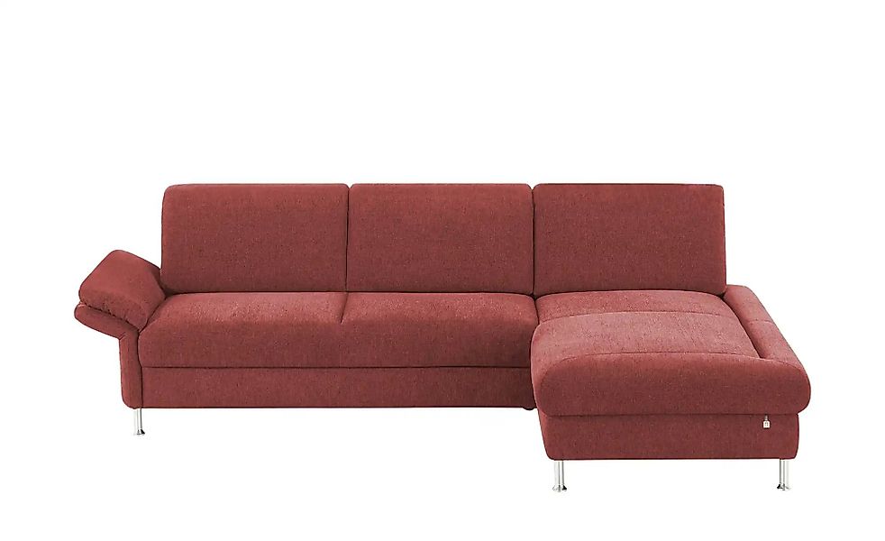 Ecksofa  Diva Lounge Vital ¦ rot ¦ Maße (cm): B: 265 H: 85 T: 205 Polstermö günstig online kaufen