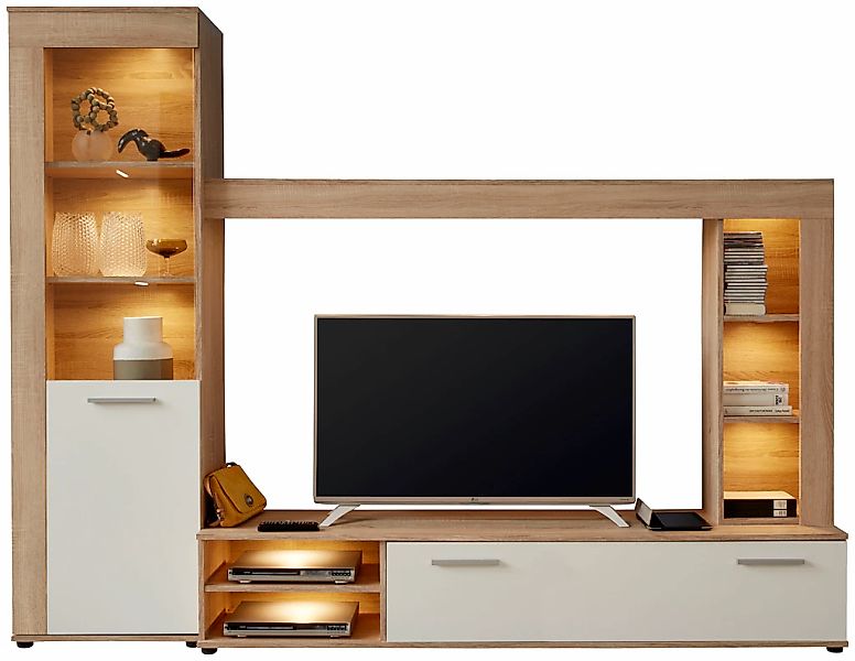 INOSIGN Wohnwand "Laholm" Set, 4 Stk. tlg. günstig online kaufen