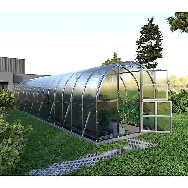Klasika Greenhouses Arch KLASIKA Gewächshaus 36m², 3m x 12m mit 4 mm Polyca günstig online kaufen