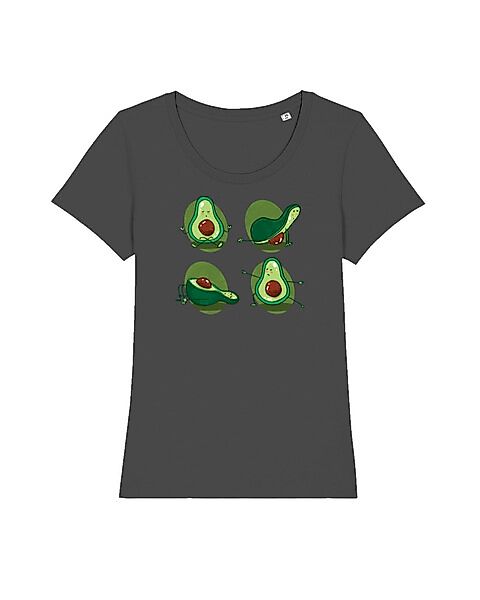 Yoga Avocado | T-shirt Frauen günstig online kaufen