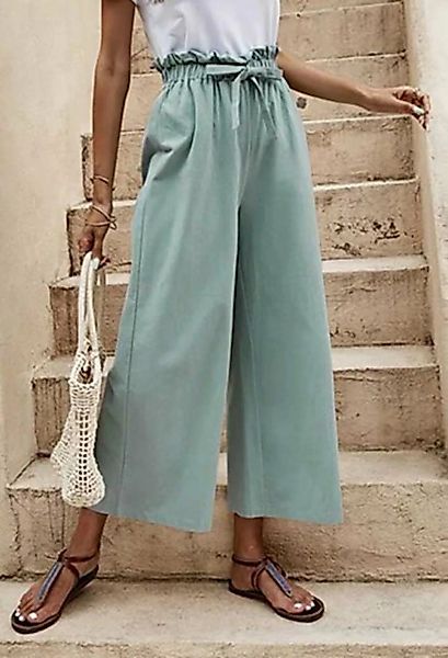 SEGUEN Loungepants Weite Hosen mit elastischer Taille für Frauen (Unifarben günstig online kaufen