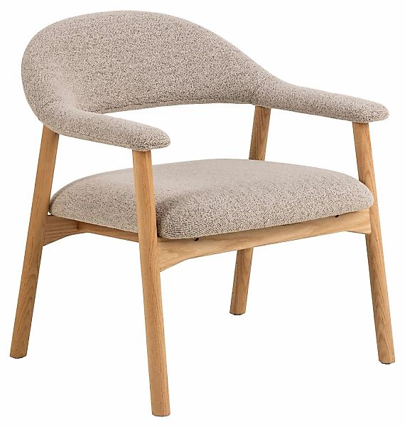ACTONA GROUP Loungesessel "Addi", Gepolstert, Stoff-Bezug, mit Armlehnen, E günstig online kaufen