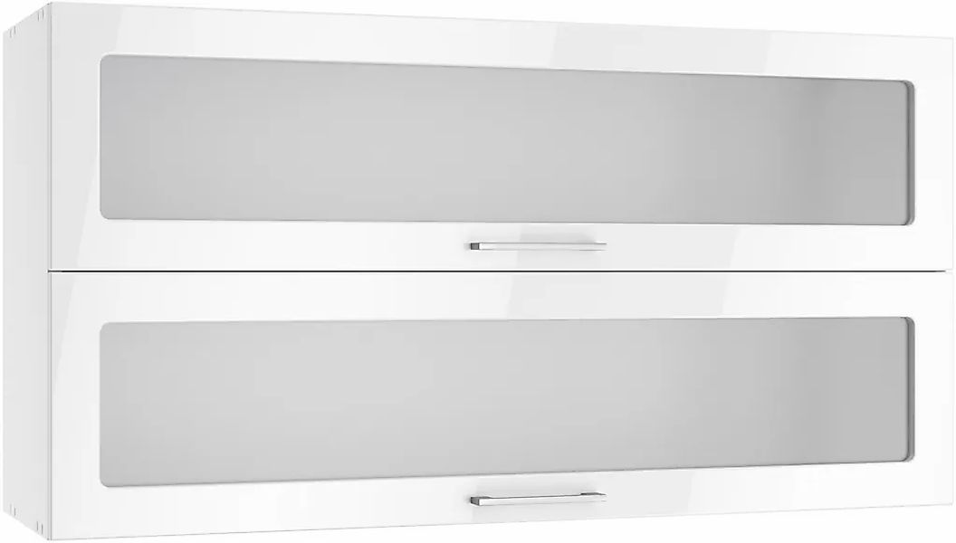 KOCHSTATION Klapphängeschrank "KS-Milan" Klapphängeschrank 110 cm, matte od günstig online kaufen