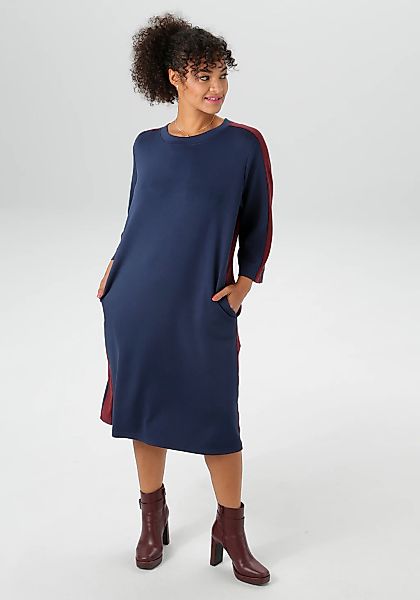 Aniston PLUS Sweatkleid, aus super weichen, elastischen Jersey-Qualität - N günstig online kaufen