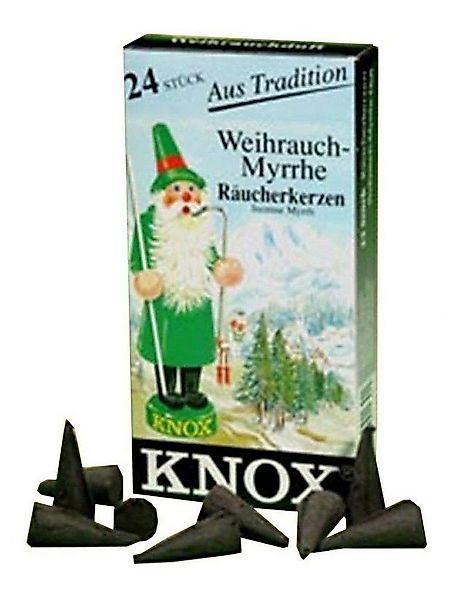 KNOX Duftkerze 4 Päckchen Räucherkerzen- Weihrauch - 24er Packung günstig online kaufen