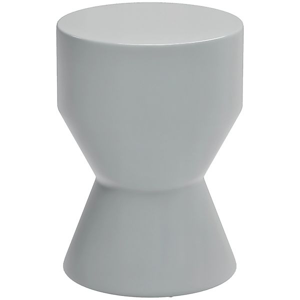 Outsunny Gartenhocker Keramik 120kg Belastbar 33 x 45 5H cm Hellgrau günstig online kaufen