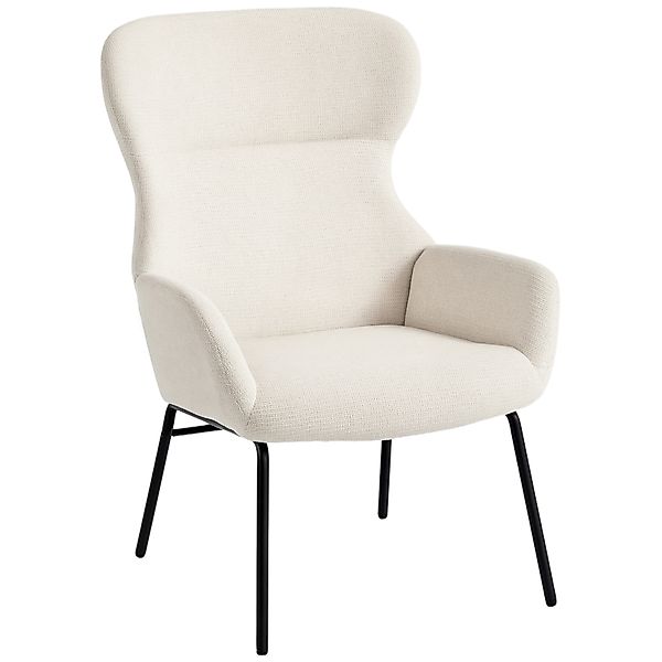 HOMCOM Ohrensessel Wohnzimmer Sessel Loungesessel Relaxsessel mit hoher Rüc günstig online kaufen