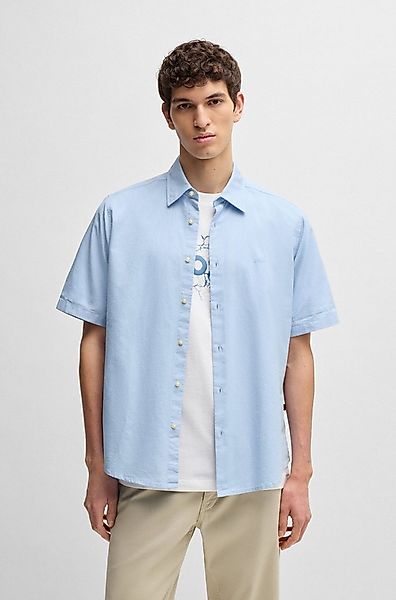 BOSS ORANGE Kurzarmhemd Rash mit tonigem Logo günstig online kaufen