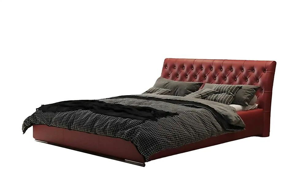 Polsterbett   ¦ rot ¦ Maße (cm): B: 216 H: 95 Betten > Polsterbetten - Höff günstig online kaufen