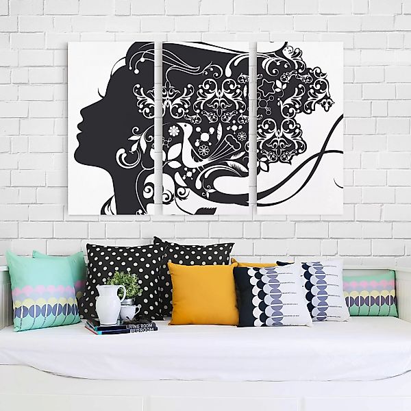 3-teiliges Leinwandbild - Querformat Deco Beauty günstig online kaufen