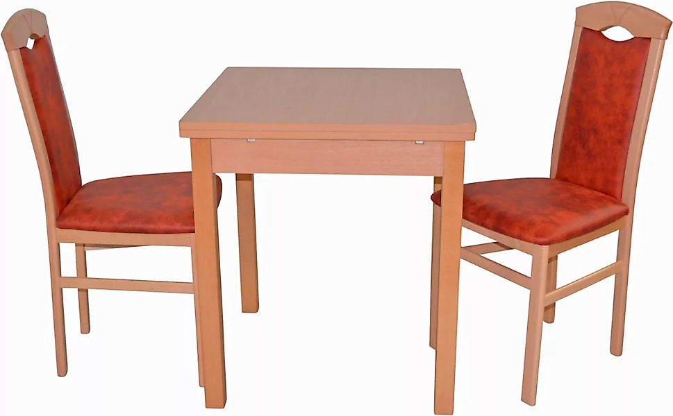 HOFMANN LIVING AND MORE Essgruppe "3tlg. Tischgruppe", (Spar-Set, 3 tlg., 3 günstig online kaufen