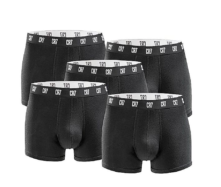CR7 Boxer CR7 5er Pack Boxershorts Trunk Herren by Cristiano Ronaldo Black- günstig online kaufen