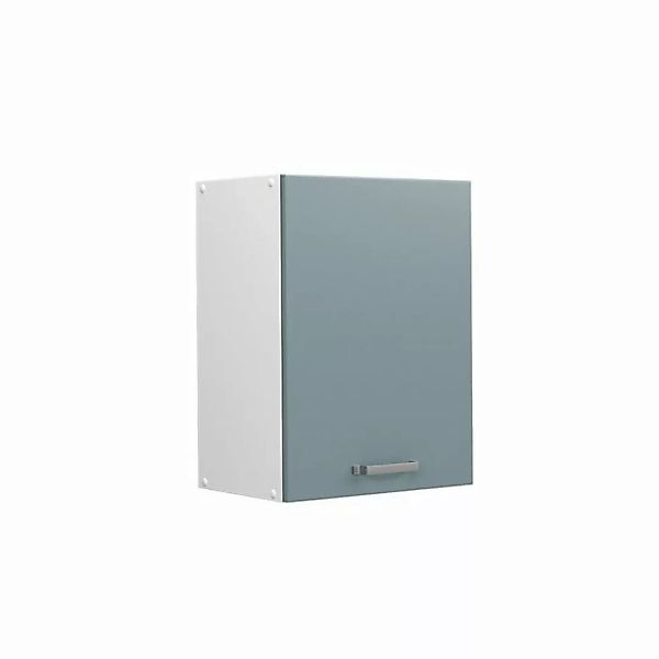 Vicco Schranksystem R-Line, Blau-Grau/Weiß, 45 cm mit Tür günstig online kaufen