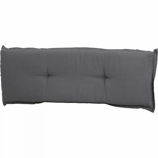 Madison Bankauflage "Panama, 140 cm", passend für 3er Bank, 140cm, grau günstig online kaufen