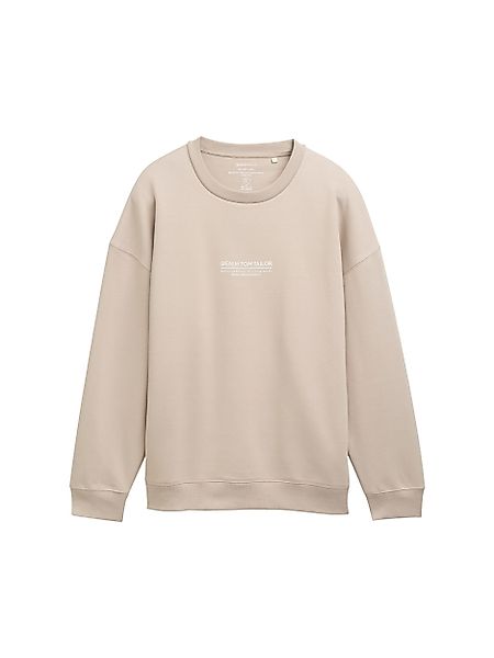 TOM TAILOR Denim Sweatshirt relaxed printed günstig online kaufen