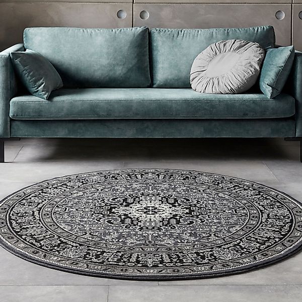 HANSE Home Teppich »Skazar Isfahan«, rund, 9 mm Höhe, Kurzflor, Orient, Tep günstig online kaufen