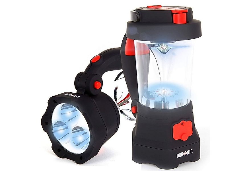 Duronic LED Taschenlampe, Hurricane Lampe, Campinglampe mit Taschenlampe, L günstig online kaufen
