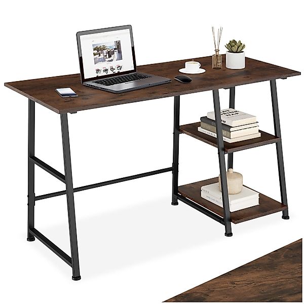 tectake Schreibtisch Computertisch Paisley 120x50x73,5cm (1-St., günstig online kaufen
