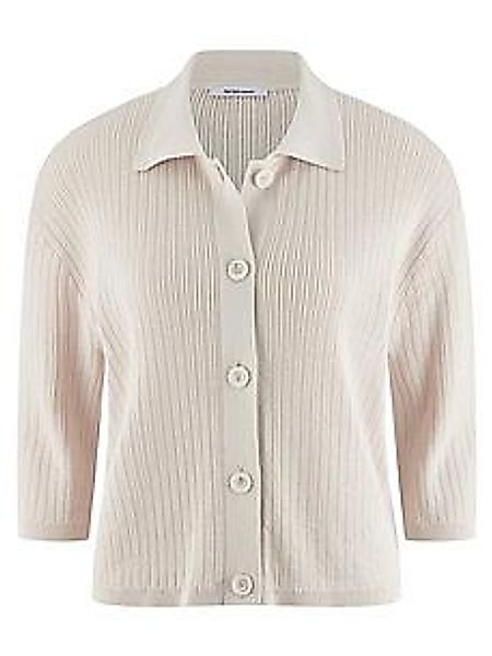 Strickjacke 3/4-Arm Peter Hahn beige günstig online kaufen