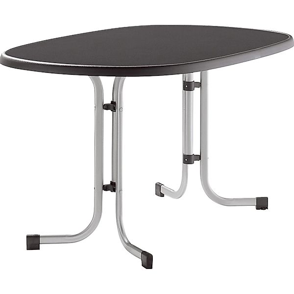 Sieger Klapptisch Rechteckig Graphit 90 cm x 140 cm günstig online kaufen