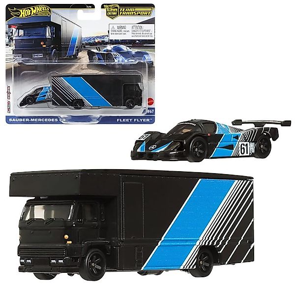 Hot Wheels Spielzeug-Rennwagen Sauber-Mercedes C9 + günstig online kaufen