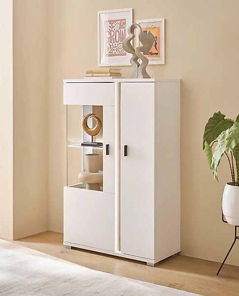 INOSIGN Vitrine "LONG ISLAND, Stauramvitrine", (1 St.), in moderner Trendfa günstig online kaufen