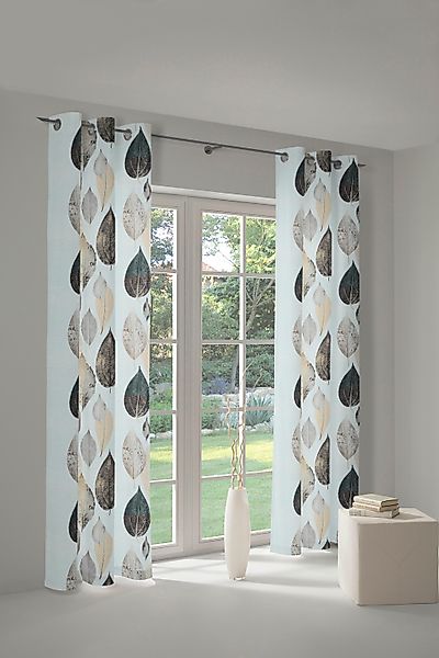 Wirth Vorhang "Marek" Ösen 1 Stk. tlg. günstig online kaufen