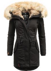 Navahoo Wintermantel "Bombii" stylischer Damen Winterparka mit Kunstfell-Ka günstig online kaufen