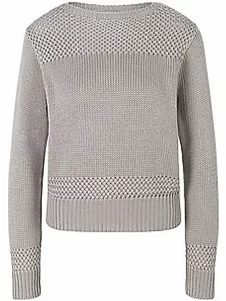 Pullover U-Boot-­Ausschnitt Peter Hahn beige günstig online kaufen