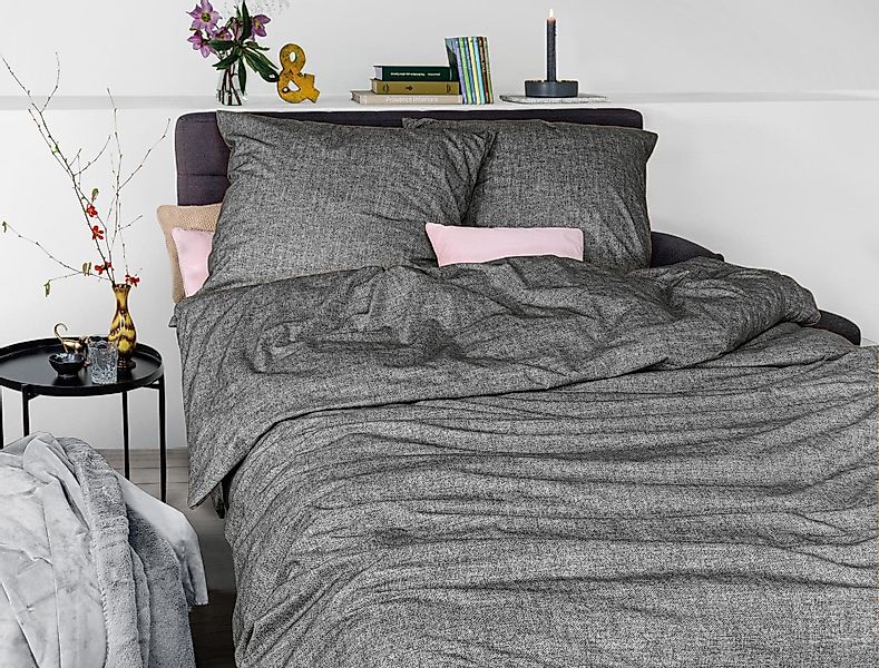 Irisette Bettwäsche Mink 8835, Biber, 2 günstig online kaufen