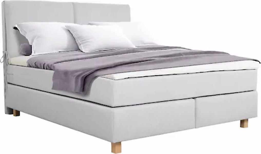 Home affaire Boxspringbett »Nele«, inkl. Topper im schlichtem Design günstig online kaufen