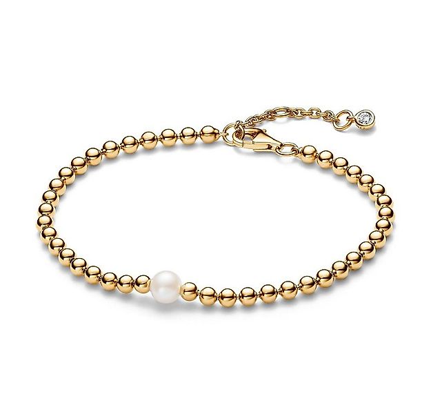 Pandora Armband PANDORA Timeless Kugelarmband für Damen mit Perle, IP Gold günstig online kaufen