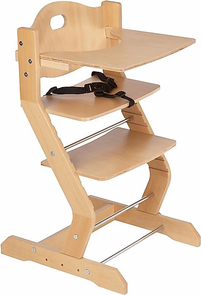 tiSsi® Hochstuhltablett Ablagebrett aus Holz für günstig online kaufen