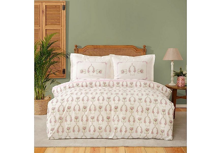 Karaca Home Bettwäsche Karaca Home Alfia Powder Einzel Bettbezug Set, %100 günstig online kaufen