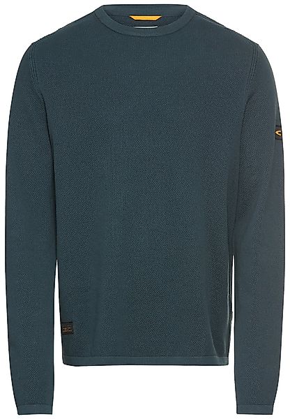 camel active Strickpullover, mit Logo Stickerei günstig online kaufen
