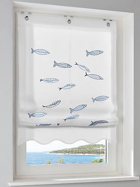 heine home Raffrollo mit Ösen günstig online kaufen