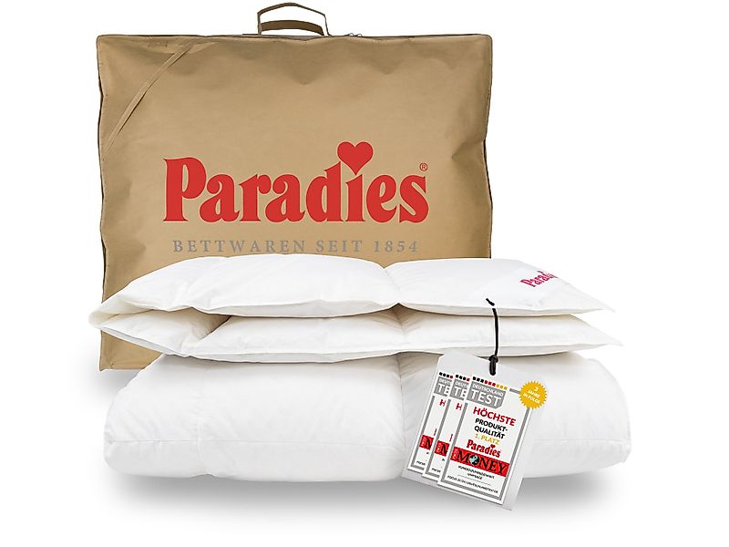 Paradies Daunenbettdecke Elma 90, Füllung: 90% günstig online kaufen