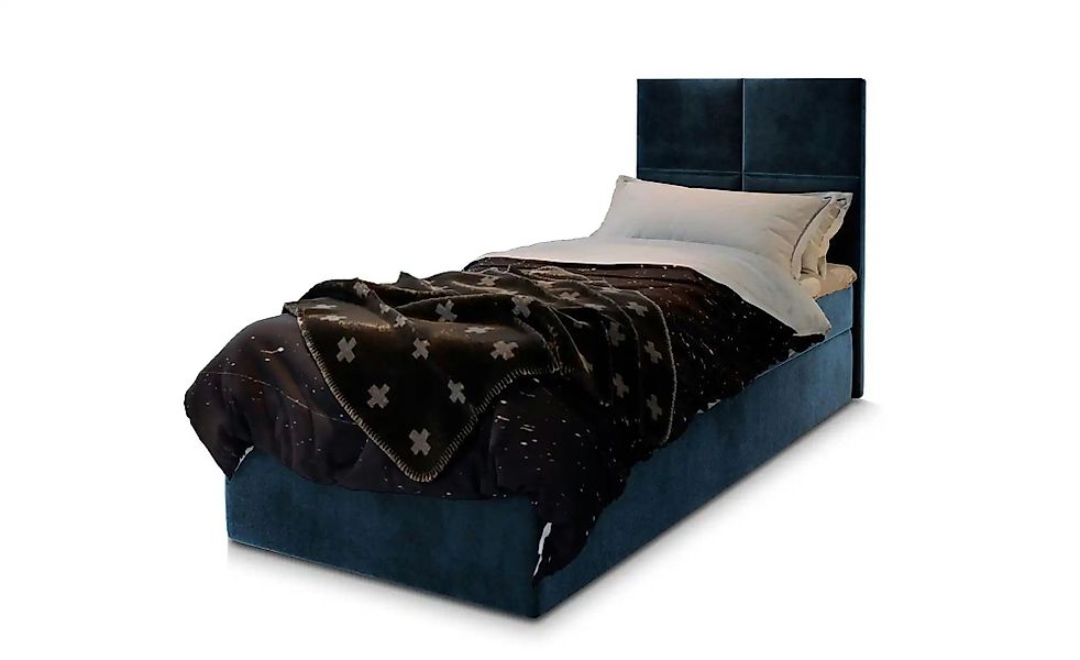 MASSENO Boxbett   ¦ blau ¦ Maße (cm): B: 100 H: 98 Betten > Polsterbetten - günstig online kaufen