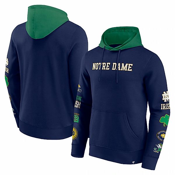 Fanatics Kapuzenpullover "Fanatics Hoodie Notre Dame Fighting Irish Colorbl günstig online kaufen
