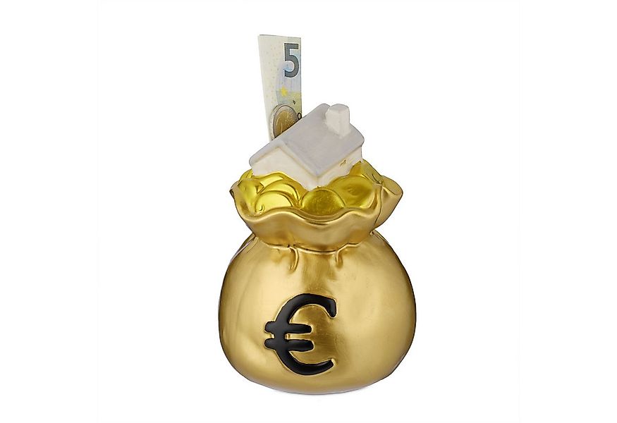 relaxdays Spardose Geldsack günstig online kaufen