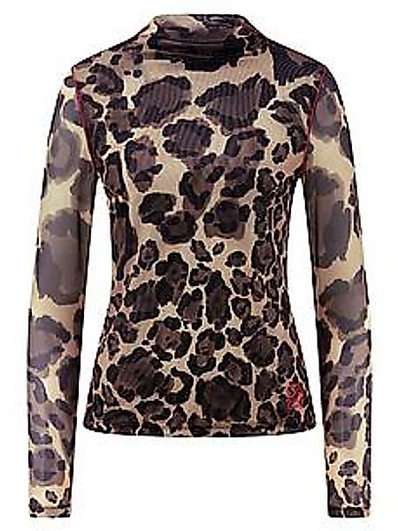 Mesh-Shirt Stehkragen Sportalm Kitzbühel beige günstig online kaufen