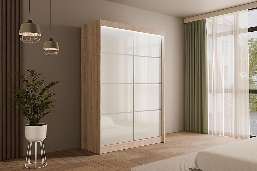 ALTDECOR Schiebetürenschrank PEKA3 (Kleiderschrank Garderobenschrank mit günstig online kaufen