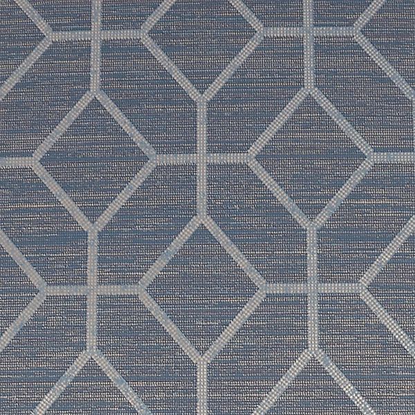 Boutique Vliestapete Asscher Geo Sapphire 10,05 x 0,52 m günstig online kaufen