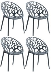 CLP Gartenstuhl Hope (4er Set), Kunststoff, günstig online kaufen