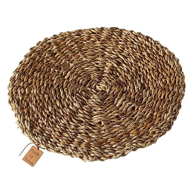 BOLTZE GRUPPE GmbH Platzset Tischset natur Seegras Ø 40 cm 2 er Set günstig online kaufen