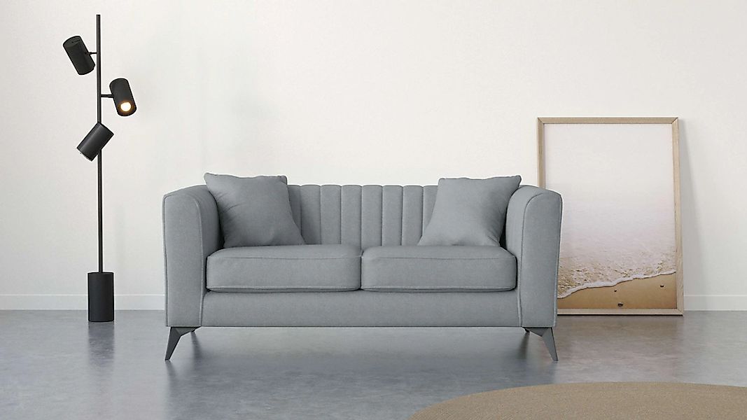 Places of Style 2-Sitzer "MATTHEW elegantes Designsofa, Maße B/T/H: 170/86/ günstig online kaufen