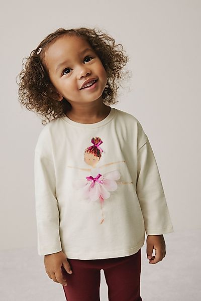 Next Langarmshirt Langärmeliges T-Shirt (1-tlg) günstig online kaufen