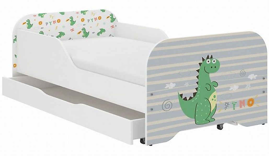 alinco MARKET Jugendbett Kinderbett mit Matratze und Schublade, 140x70 cm ( günstig online kaufen