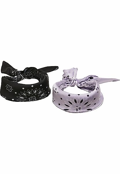 URBAN CLASSICS Loop "Urban Classics Unisex Satin Bandana 2-Pack" 1 Stk. günstig online kaufen